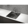 Кухонная мойка GRANULA KITCHEN SPACE KS-5051 сталь сатин 5051 CTAL CATIH
