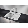 Кухонная мойка GRANULA KITCHEN SPACE KS-6003 арктик (белый) 6003 APKTIK
