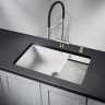 Кухонная мойка GRANULA KS-7303U, арктик (белый) 7303iU APKTIK